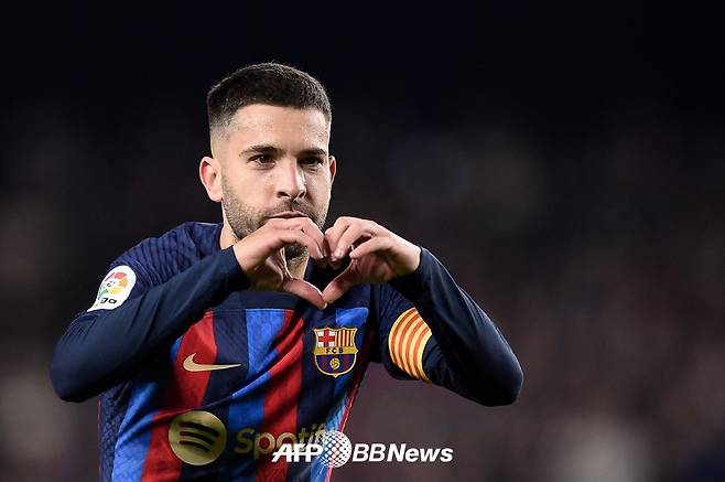 FC바르셀로나 시절 조르디 알바. /AFPBBNews=뉴스1