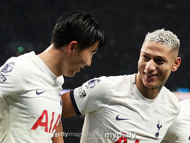 손흥민과 히샬리송/게티이미지코리아
