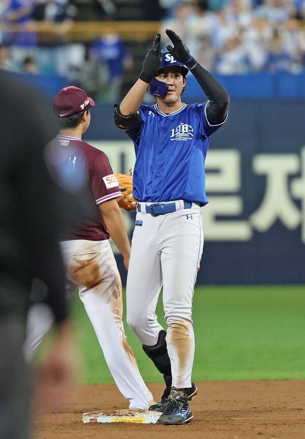 프로야구 삼성 라이온즈 타자 구자욱. /사진=삼성 라이온즈