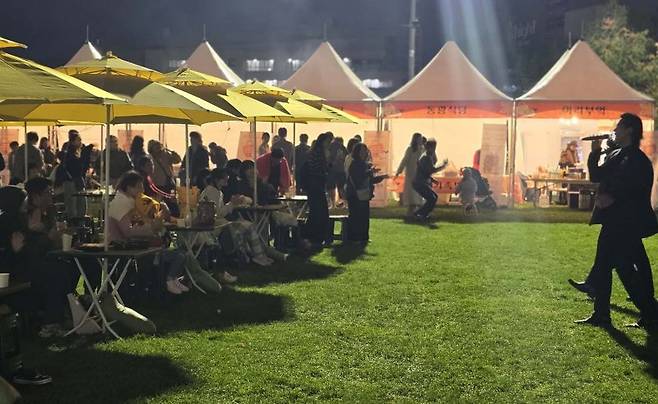 강원도 정선 하이원리조트 마운틴광장에서 열린 '하이원 로컬페스티벌'. 강원랜드 제공