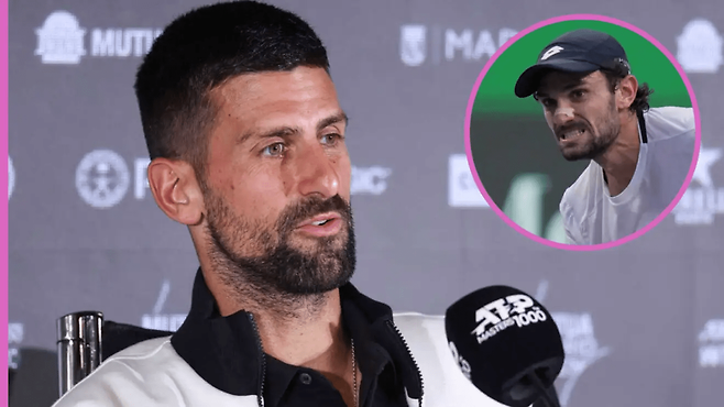 최고령 ATP 마스터스 1000 우승 기록을 노리는 조코비치. 원안은 4강 상대 바쳬로. 테니스365