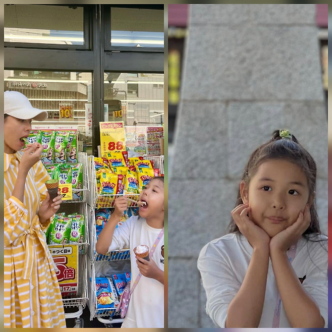 조윤희가 딸 로아와 함께한 일본 후쿠오카 여행 근황을 전했다. 사진=조윤희 SNS