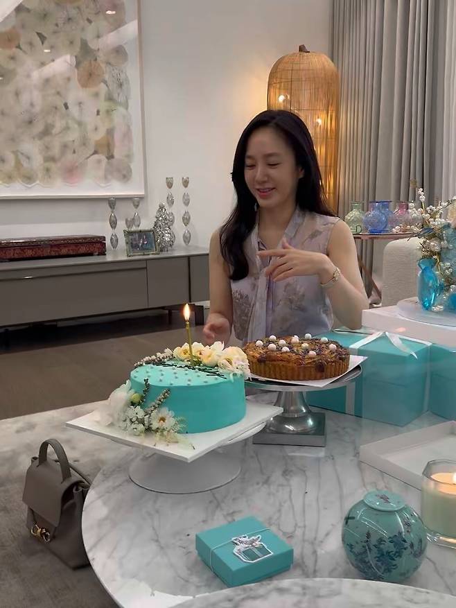 SNS를 통해 근황을 전하고 있는 박주미. 박주미 SNS 캡처