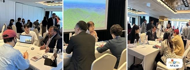 2시간 동안 진행된 1:1 미팅 현장. 사진제공|크로아티아관광청/CNTB