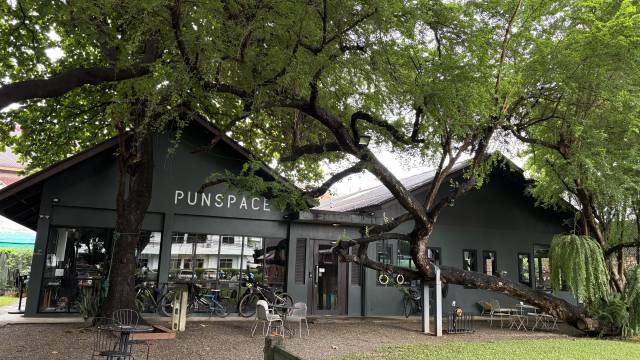 태국 치앙마이 올드시티 내에 자리 잡은 코워킹 스페이스 ‘펀스페이스’ 전경.