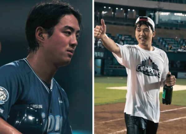 구자욱과 박해민(사진=삼성, LG)