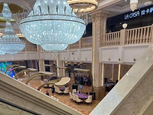 김가영(가명·29)씨가 2023년 붙잡혀 ‘카지노 아바타’로 일한 캄보디아 시아누크빌의 한 호텔. 김씨 제공