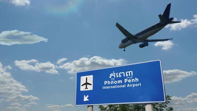 캄보디아 프놈펜 국제공항. 게티이미지뱅크