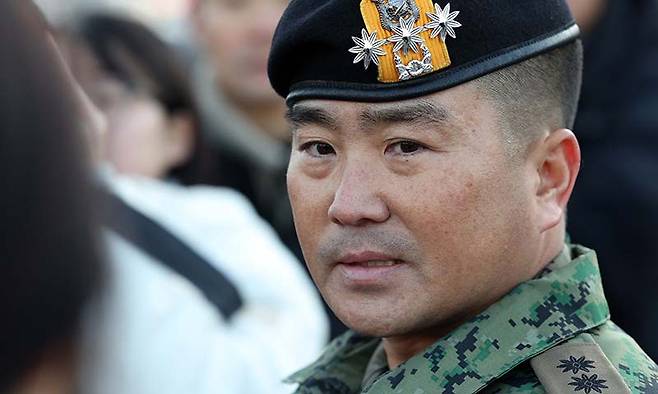 김현태 전 육군특수전사령부 707특수임무단장. 뉴시스