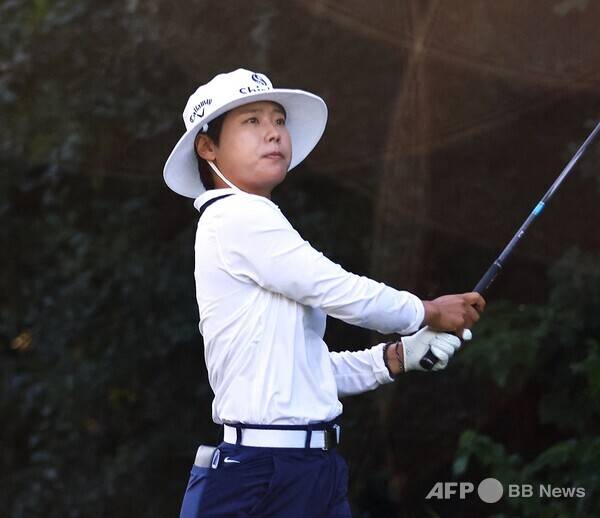 2025년 미국여자프로골프(LPGA) 투어 '아시안 스윙' 뷰익 LPGA 상하이 골프대회에 출전한 이소미 프로. 사진제공=ⓒAFPBBNews = News1 (사진을 무단으로 사용하지 마십시오.)