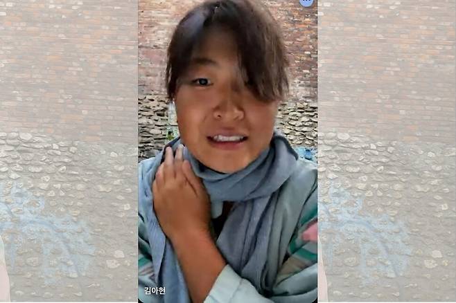 해초 활동가가 2025년 10월13일 한겨레21과 화상 인터뷰를 하며 이스라엘에서 보낸 시간들을 떠올리고 있다. 화상회의 화면 갈무리