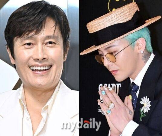 배우 이병헌(왼쪽), 가수 지드래곤 / 마이데일리