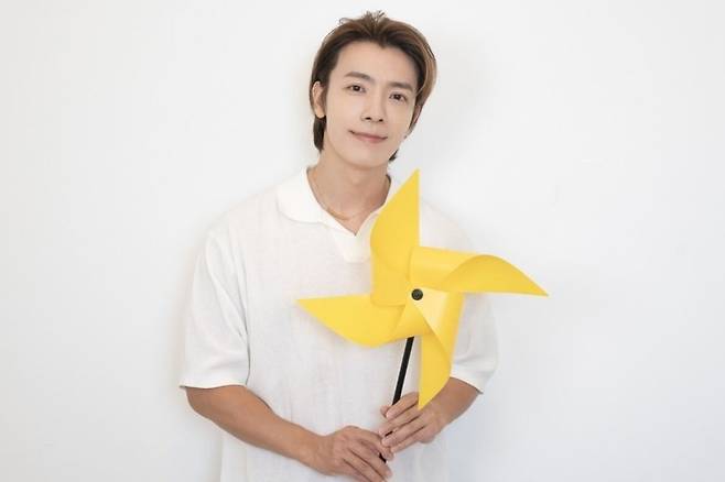 슈퍼주니어 멤버이자 한국백혈병어린이재단은 재단 홍보대사로 8년째 활동 중인 동해. 한국백혈병어린이재단 제공