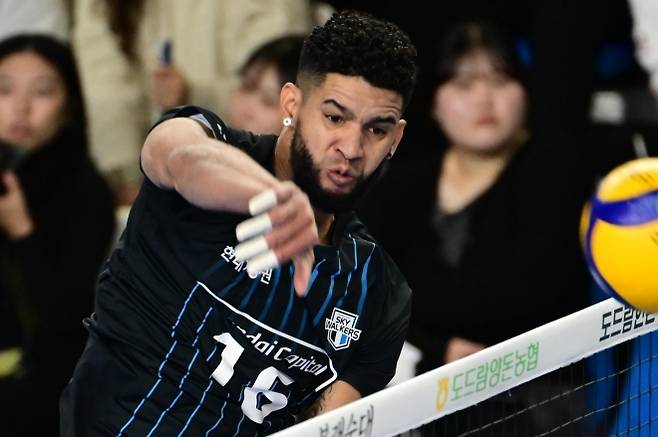 프로배구 현대캐피탈의 레오. 한국배구연맹 제공