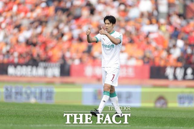 대전의 가을을 책임질 선수로 꼽히는 마사./K리그
