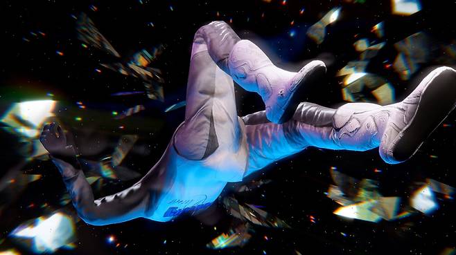 김아영 '거울 미로 속 댄서'. 김아영