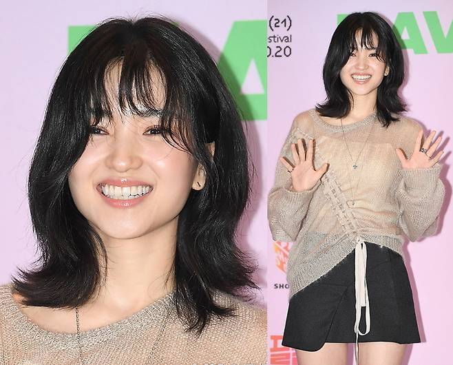 김태리가 단발 유행의 정점을 보여줬다. 사진=천정환 기자