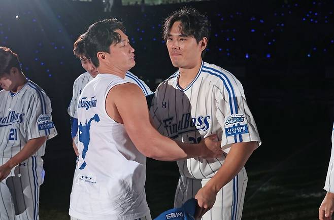 ▲ 오승환, 김재윤 ⓒ삼성 라이온즈