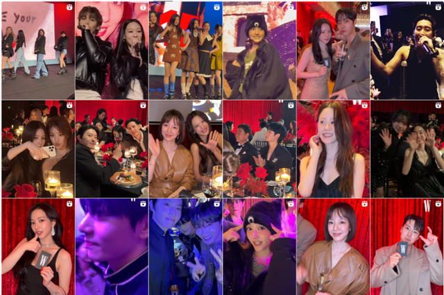 더블유코리아(W코리아) 유방암 행사. 더블유코리아(W코리아) 공식 인스타그램 갈무리