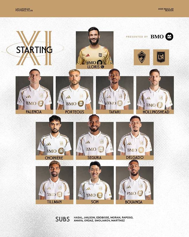 로스앤젤레스FC(LAFC)의 공격을 이끄는 '흥부 듀오'가 LAFC를 서부 콘퍼런스 2위로 올려놓기 위해 정규 리그 최종전에 선발 출전한다. 아쉬운 점은 같은 날 열린 경기에서 리오넬 메시가 해트트릭을 기록하며 부앙가와의 격차를 5골로 벌린 탓에 이번 시즌 MLS 득점왕을 노리던 부앙가의 득점왕 경쟁이 사실상 끝났다는 것이다. 사진 LAFC