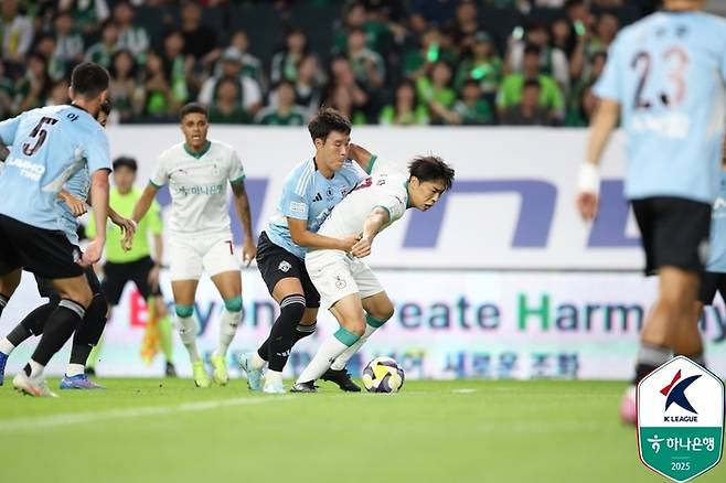 전북 김영빈. 제공 | 한국프로축구연맹