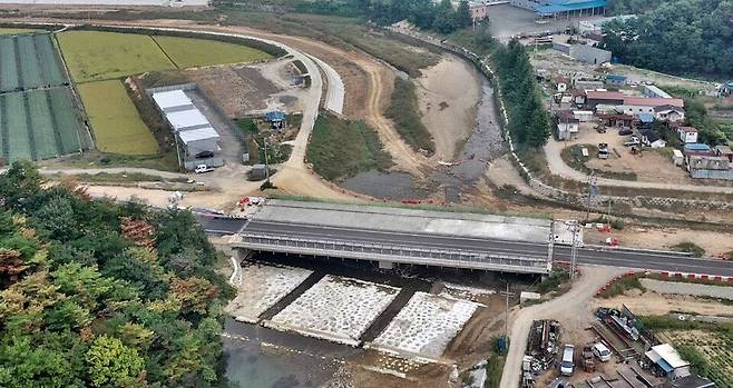 경주시가 지난 2021년부터 추진해 온 '신당천 재해예방사업' 현장 ⓒ경주시 