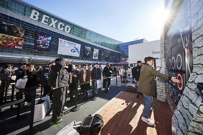 지난해 지스타 모습. 조직위 제공