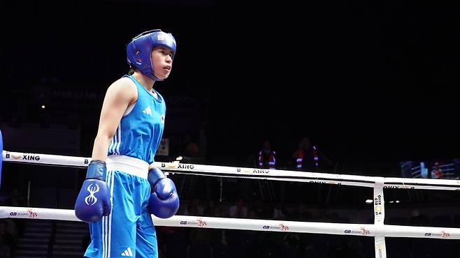 한국 여자 복싱 간판스타 임애지. 사진 | 대한복싱협회