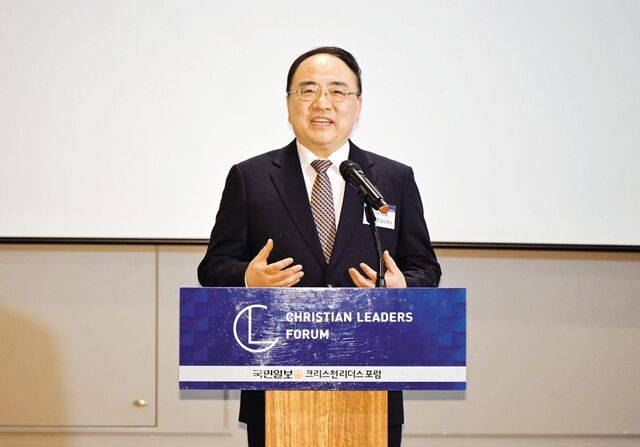 고성준 수원하나교회 목사가 말씀을 전하는 모습. 신석현 포토그래퍼