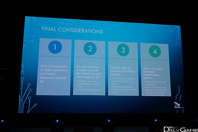 기업들이 잊지 말아야 할 점에 대한 제언으로 강연을 마무리했다.