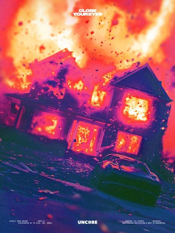 클로즈 유어 아이즈 미니 3집 '블랙아웃' 컴백 포스터 / 사진=언코어