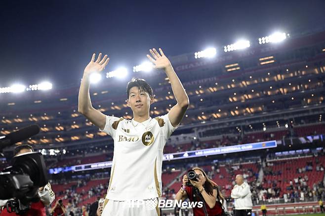 Los Angeles (LA) FC Son Heung-min. /AFPBBNews=News1