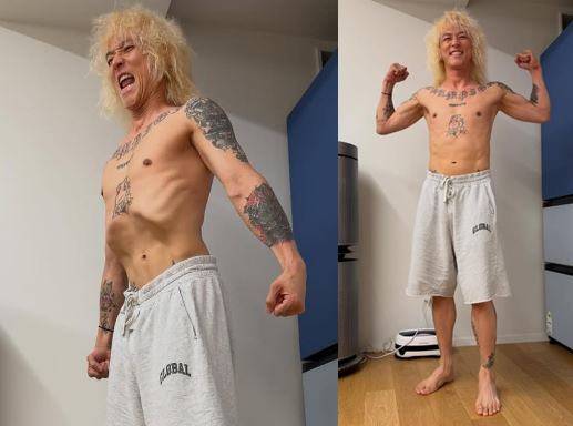 팝핀현준이 몸매를 공개했다. 사진=팝핀현준 인스타그램