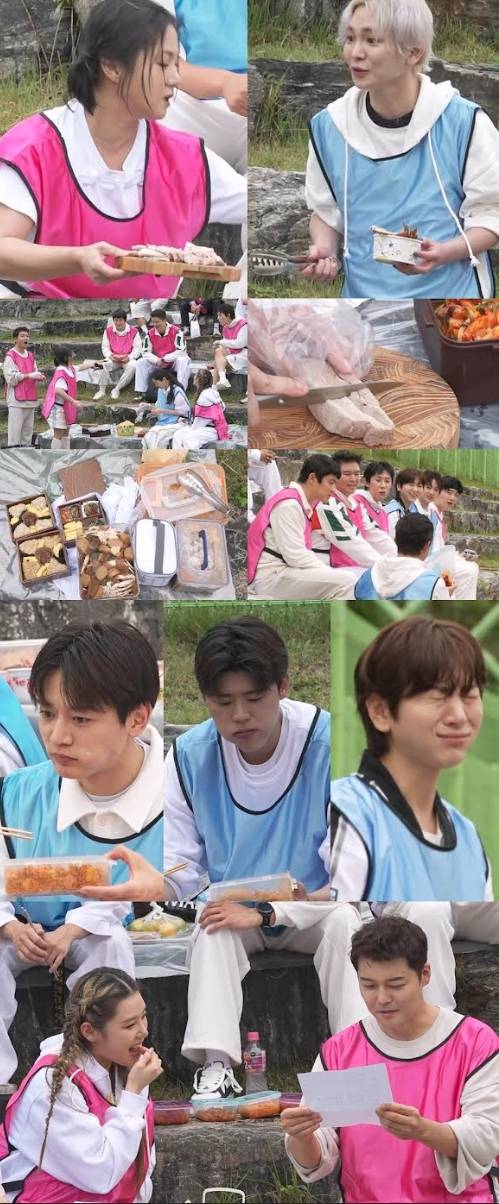 24일 방송되는 MBC '나 혼자 산다'(나혼산) 619회에서는 '제1회 순진무구 가을 운동회'의 점심시간 풍경이 공개된다. 박나래와 키는 출장 뷔페를 방불케 하는 역대급 스케일의 도시락을 준비해 멤버들을 놀라게 한다. 반면 기안84의 '씨볶음밥'과 김대호의 '봉지 비빔밥'은 충격적인 비주얼로 웃음을 선사한다. 또한 '예비 신부'의 사랑이 담긴 이장우의 도시락이 부러움을 사고, 생애 첫 운동회를 맞은 리정이 부모님의 편지에 눈물을 보여 감동을 더할 예정이다.