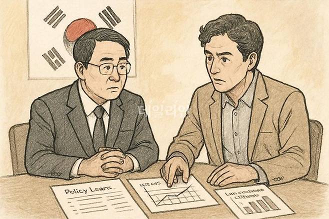 우리나라 정책서민금융상품의 지원요건이 일시적인 생활비 소요로 끝나고 말아 자금 지원 항목을 구체화하거나 소요 비용을 거래처에 직접 지불하는 등 자금의 사용 용도를 제한할 필요가 있다는 제언이 나왔다. ⓒ데일리안 AI 삽화 이미지