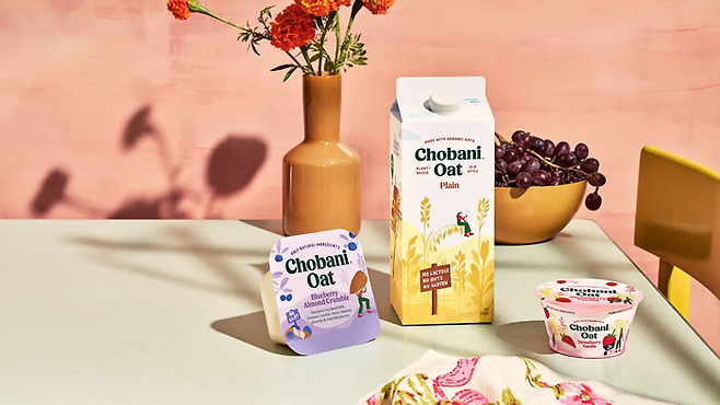 2019년 오트 밀크 시장에도 진출했다. 자료=초바니