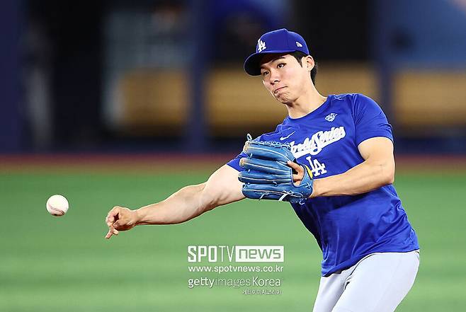 ▲ 포스트시즌 들어 활용성이 떨어지는 김혜성이 이제 곧 선발 라인업에 들어갈 수 있을지도 모른다는 관측이 나오고 있다