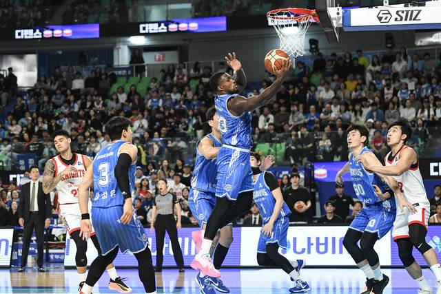 가스공사 퍼킨스의 슛. KBL 제공