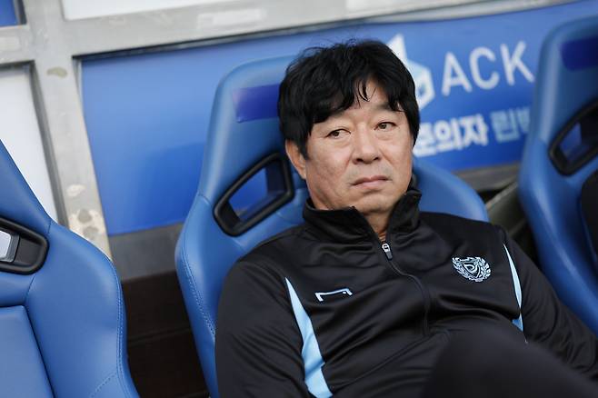 울산문수축구경기장/ K리그1/ 울산HDFC vs 대구FC/ 대구 김병수 감독/ 사진 김정수