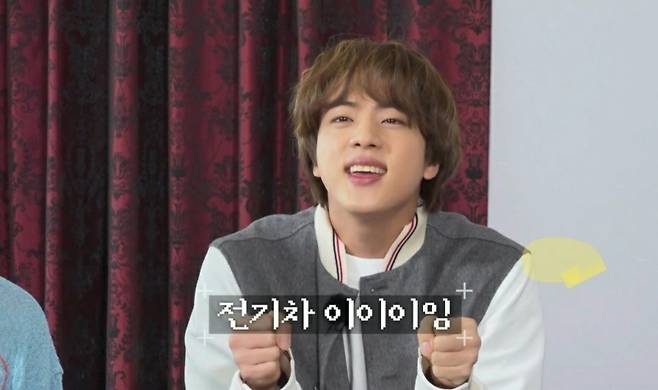 '월와핸' 방탄소년단 진, 사랑스러운 햄스터상 아이돌 1위