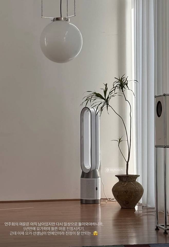 /사진=아난다 SNS