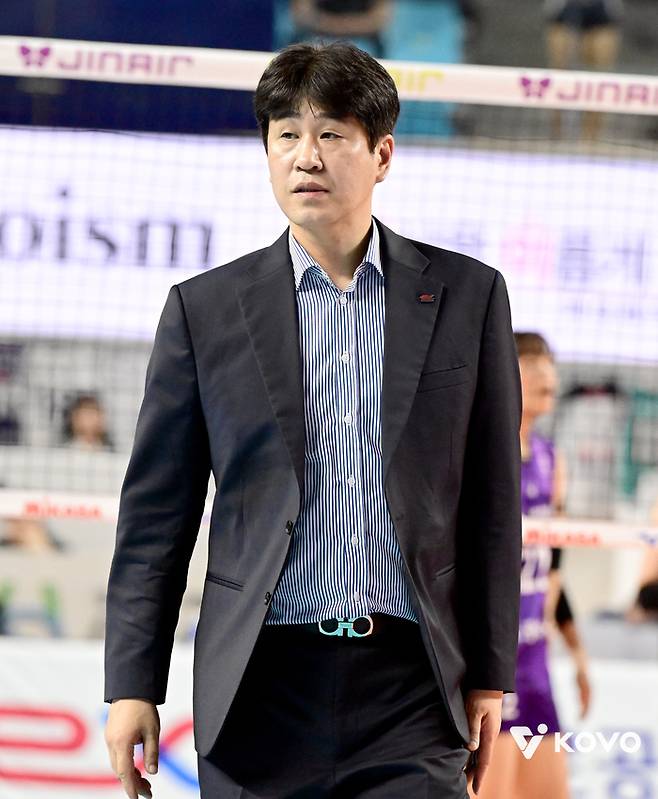도로공사 김종민 감독. 제공 | 한국배구연맹