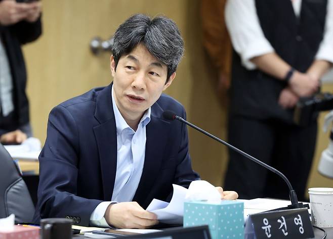 윤건영 더불어민주당 의원. 연합뉴스