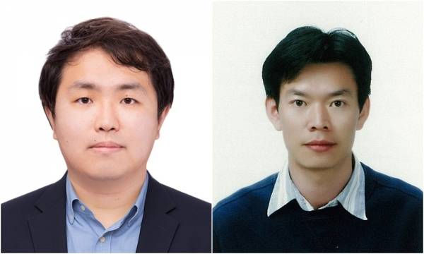 왼쪽부터 문장혁 중앙대 에너지시스템공학부 교수와 박수진 포스텍 화학과 교수.