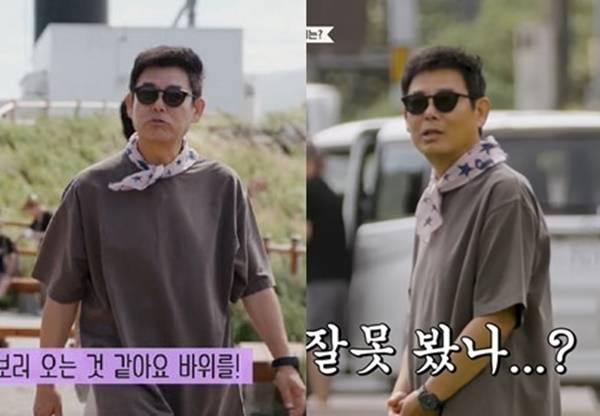 성동일이 살을 확 빼고 나타났다. 사진=tvN '바달집'