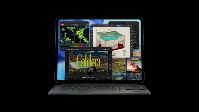 사진은 이번 달 출시된 M5 아이패드 프로. 애플은 작년 5월부터 OLED 기술을 아이패드 프로에 적용했다. (사진=애플)