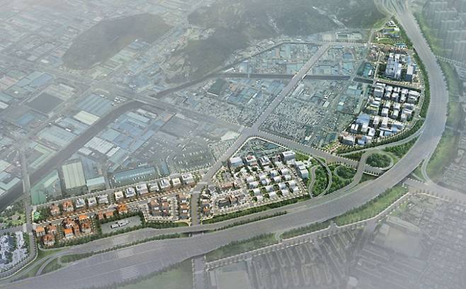 대구인쇄출판밸리 조감도. 대구시 제공