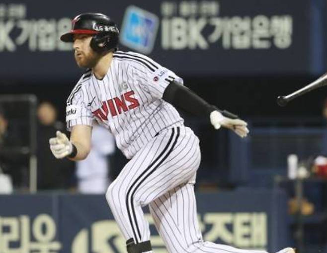 LG 외국인 타자 오스틴 딘. 연합뉴스