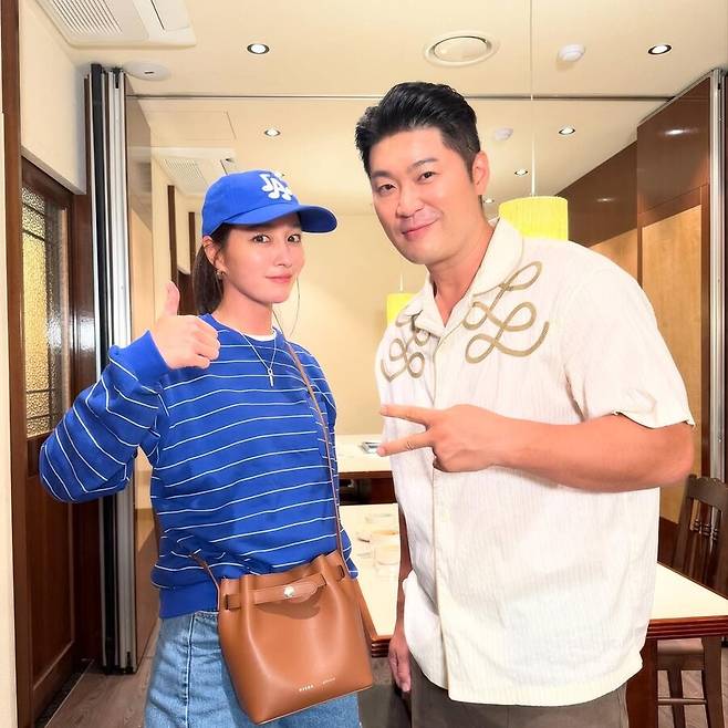 ▲ 이민정과 최자. 출처|최자 인스타그램