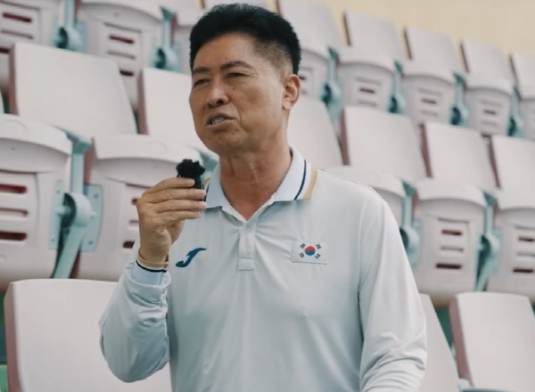 허상영 김해시청 하키팀 감독. / 김해시